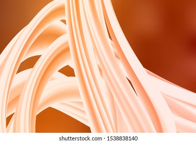Light Orange vector abstract blurred background. Colorful illustration in abstract style with gradient. New way of your design.