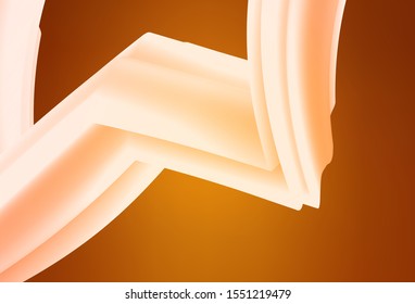 Light Orange vector abstract blurred layout. Abstract colorful illustration with gradient. Completely new design for your business.