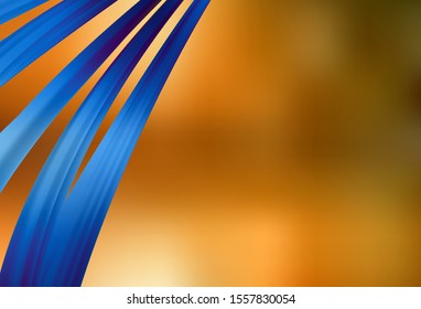 Light Orange vector abstract blurred layout. New colored illustration in blur style with gradient. New way of your design.