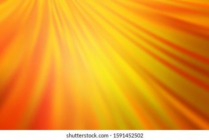 Light Orange vector abstract blurred background. Creative illustration in halftone style with gradient. New design for your business.