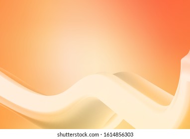 Light Orange vector abstract blurred layout. Colorful illustration in abstract style with gradient. New way of your design.