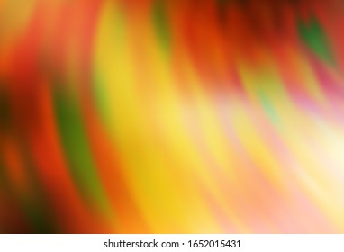 Light Orange vector abstract blurred background. Creative illustration in halftone style with gradient. New style for your business design.