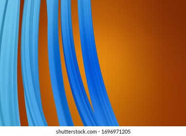 Light Orange vector abstract blurred background. A completely new colored illustration in blur style. Blurred design for your web site.