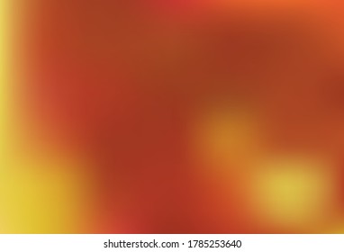 Light Orange vector abstract blurred background. Colorful illustration in abstract style with gradient. Background for a cell phone.