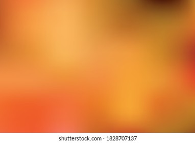 Light Orange vector abstract blurred background. A completely new colored illustration in blur style. Elegant background for a brand book.