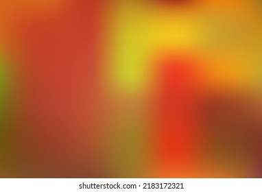 Light Orange vector abstract blurred template. Modern abstract illustration with gradient. Template for any brand book.