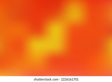 Light Orange vector abstract blurred pattern. An elegant bright illustration with gradient. Smart texture for your design.