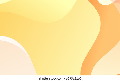 Light Orange vector abstract blurred background. blurred geometric sample with gradient.  The elegant pattern can be used as part of a brand book.