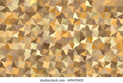 Light Orange vector abstract blurred background. Modern geometrical abstract illustration with gradient bandy lines. The best blurred design for your business.