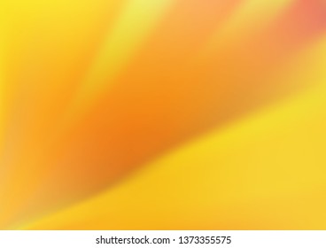 Light Orange vector abstract bokeh pattern. An elegant bright illustration with gradient. The template can be used for your brand book.