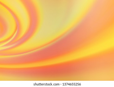 Light Orange vector abstract bokeh pattern. A completely new color illustration in a bokeh style. Brand new style for your business design.