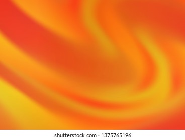 Light Orange vector abstract bokeh pattern. A completely new color illustration in a bokeh style. Brand new style for your business design.