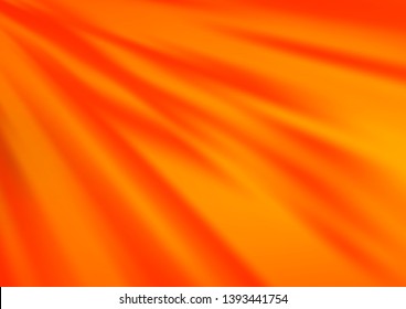 Light Orange vector abstract bokeh pattern. A completely new color illustration in a bokeh style. Brand new style for your business design.