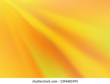 Light Orange vector abstract bokeh pattern. A completely new color illustration in a bokeh style. A completely new template for your design.