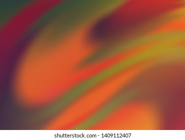 Light Orange vector abstract bokeh pattern. Colorful abstract illustration with gradient. Brand new design for your business.