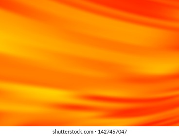 Light Orange vector abstract bokeh pattern. Modern geometrical abstract illustration with gradient. Brand new design for your business.