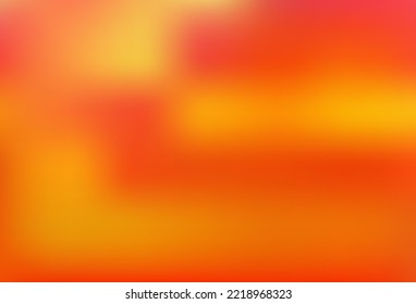 Light Orange vector abstract bokeh pattern. Glitter abstract illustration with an elegant design. Elegant cover for a brand book.