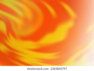 Light Orange vector abstract bokeh pattern. Colorful illustration in blurry style with gradient. The elegant pattern for brand book.