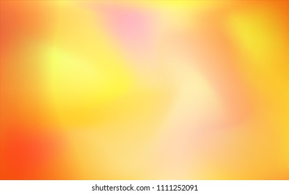 Light Orange vector abstract bright texture. Creative illustration in halftone style with gradient. A new texture for your design.