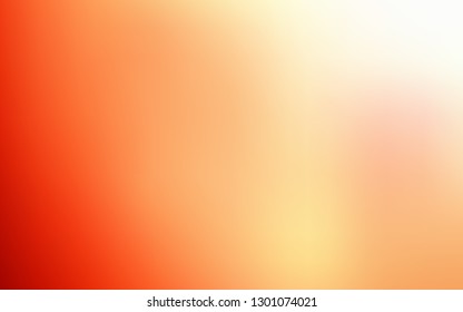 Light Orange vector abstract bright texture. Shining colored illustration in smart style. Blurred design for your web site.
