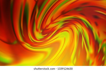 Light Orange vector abstract bright template. Abstract colorful illustration with gradient. New way of your design.