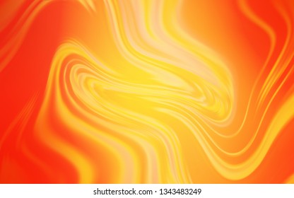 Light Orange vector abstract bright pattern. New colored illustration in blur style with gradient. Blurred design for your web site.