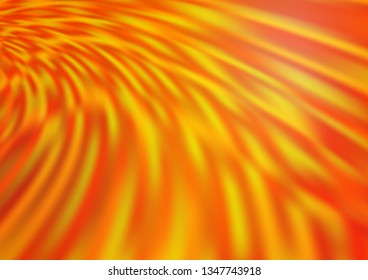 Light Orange vector abstract bright background. A vague abstract illustration with gradient. A completely new design for your business.