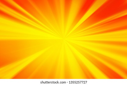 Light Orange vector abstract bright texture. A completely new colored illustration in blur style. Completely new design for your business.