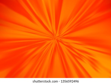 Light Orange vector abstract bright background. Modern geometrical abstract illustration with gradient. The template can be used for your brand book.