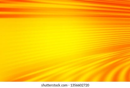 Light Orange vector abstract bright template. Glitter abstract illustration with gradient design. Background for designs.