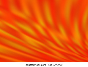 Light Orange vector abstract bright template. An elegant bright illustration with gradient. A completely new template for your design.