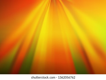Light Orange vector abstract bright template. An elegant bright illustration with gradient. A completely new template for your design.