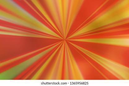 Light Orange vector abstract bright texture. Creative illustration in halftone style with gradient. Blurred design for your web site.