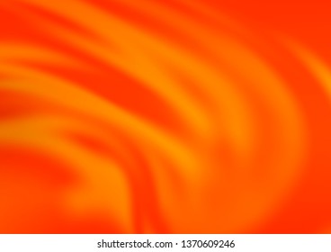Light Orange vector abstract bright template. A vague abstract illustration with gradient. The elegant pattern for brand book.