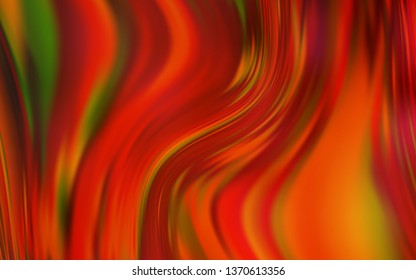 Light Orange vector abstract bright template. Glitter abstract illustration with gradient design. New design for your business.