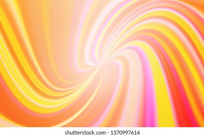 Light Orange vector abstract bright template. Colorful illustration in abstract style with gradient. Background for designs.