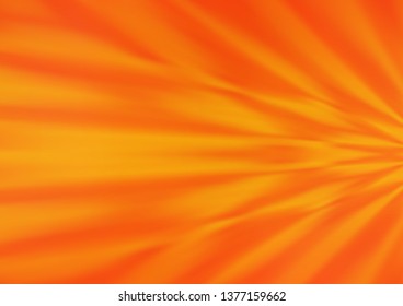 Light Orange vector abstract bright template. Colorful abstract illustration with gradient. The template can be used for your brand book.