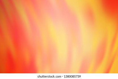 Light Orange vector abstract bright texture. Shining colored illustration in smart style. Background for designs.
