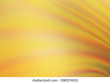 Light Orange vector abstract bright template. A vague abstract illustration with gradient. The background for your creative designs.