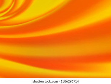 Light Orange vector abstract bright template. Colorful illustration in blurry style with gradient. A completely new template for your design.