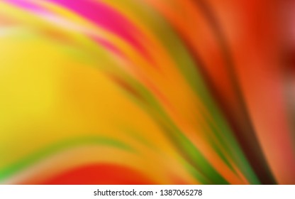 Light Orange vector abstract bright pattern. Colorful illustration in abstract style with gradient. New design for your business.