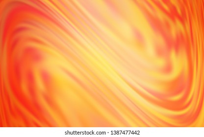 Light Orange vector abstract bright texture. New colored illustration in blur style with gradient. New way of your design.