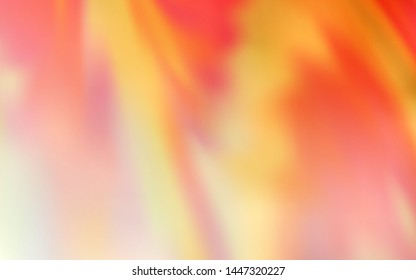 Light Orange vector abstract bright pattern. An elegant bright illustration with gradient. Blurred design for your web site.