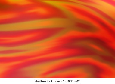 Light Orange vector abstract bright pattern. A completely new colored illustration in blur style. The best blurred design for your business.
