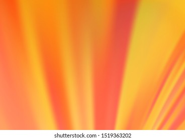 Light Orange vector abstract bright background. Colorful illustration in blurry style with gradient. A completely new template for your design.