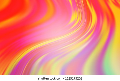 Light Orange vector abstract bright pattern. Glitter abstract illustration with gradient design. Background for designs.
