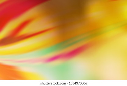 Light Orange vector abstract bright pattern. New colored illustration in blur style with gradient. Smart design for your work.