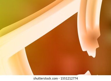 Light Orange vector abstract bright pattern. Colorful illustration in abstract style with gradient. The best blurred design for your business.