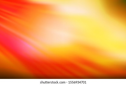 Light Orange vector abstract bright pattern. Glitter abstract illustration with gradient design. Smart design for your work.