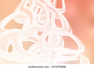 Light Orange vector abstract bright pattern. New colored illustration in blur style with gradient. New style for your business design.